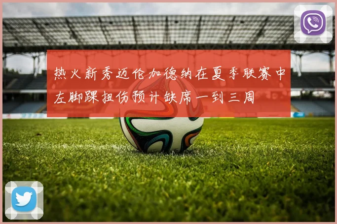 热火新秀迈伦加德纳在夏季联赛中左脚踝扭伤预计缺席一到三周