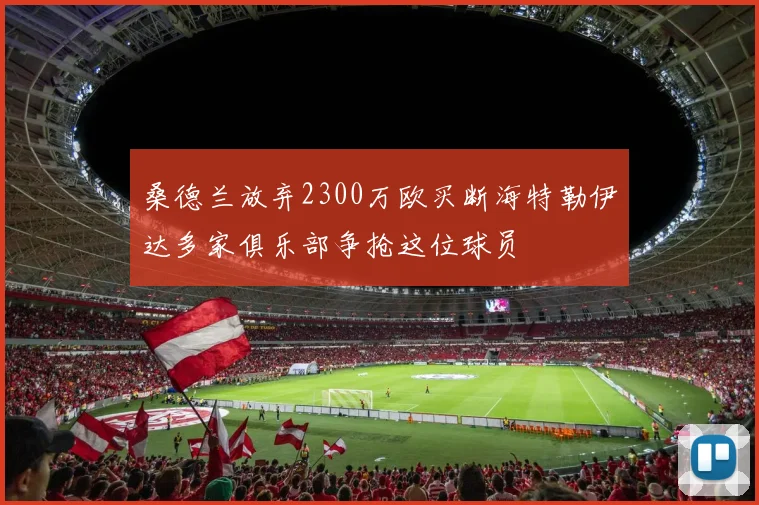 桑德兰放弃2300万欧买断海特勒伊达多家俱乐部争抢这位球员